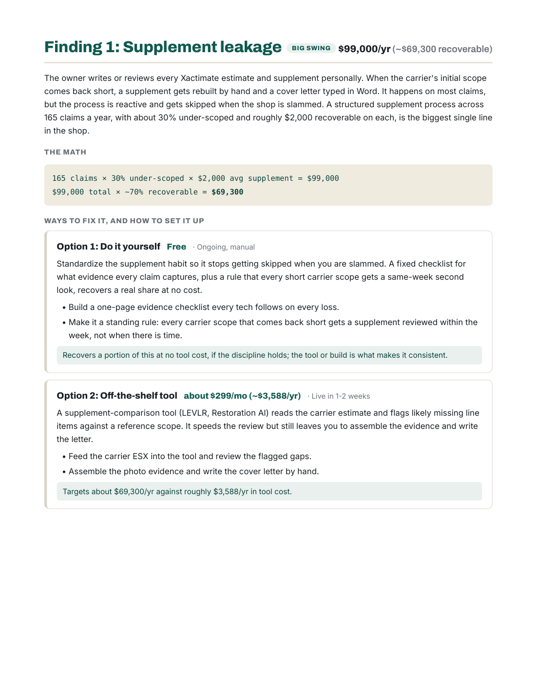 Mile-High Restoration AI Adoption Roadmap, page 3 of 15